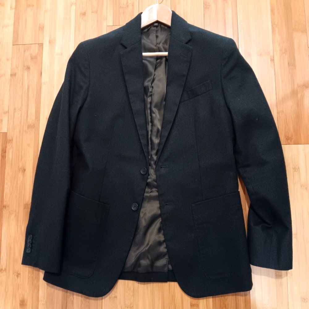 Sport Coat Dark Chocolate/Coffee Brown Herringbone pattern